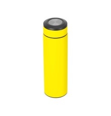 Вакуумный термос Vacuum Flask C1, soft touch, 420мл, желтый
