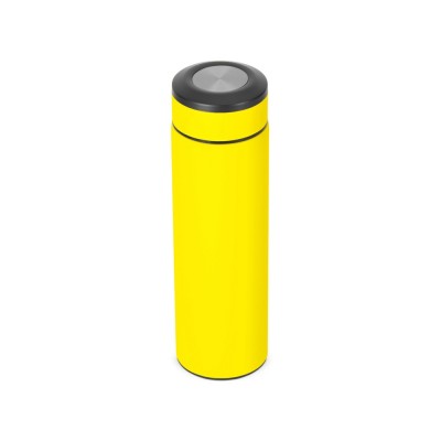 Вакуумный термос Vacuum Flask C1, soft touch, 420мл, желтый