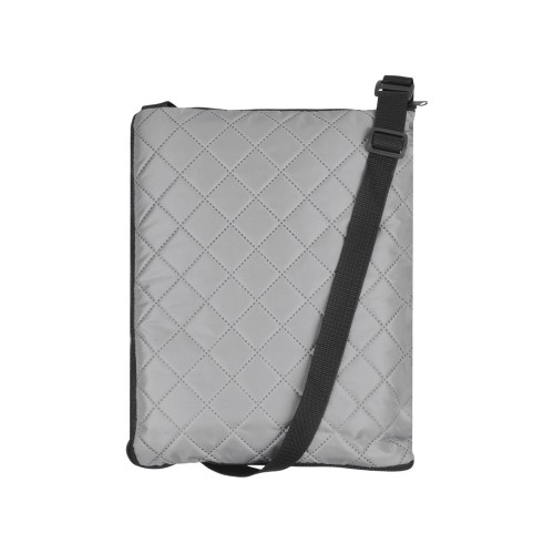 Купить Плед для пикника Ridge, 115 х 140 см, серый с нанесением логотипа