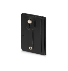 Картхолдер для телефона с держателем и защитой RFID Lokky, черный