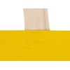Купить Сумка для шопинга Steady из хлопка с парусиновыми ручками, 260 г/м2, желтый с нанесением логотипа