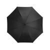 Купить Зонт-трость Bergen, полуавтомат, черный с нанесением логотипа
