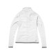 Купить Куртка флисовая Brossard женская, белый с нанесением логотипа