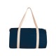 Купить Хлопковая сумка Barrel Duffel, темно-синий/бежевый с нанесением логотипа
