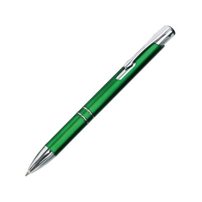 Купить Ручка шариковая Калгари зеленый металлик с нанесением