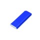 Купить Флешка 3.0 прямоугольной формы, оригинальный дизайн, двухцветный корпус, 64 Гб, синий/белый с нанесением логотипа