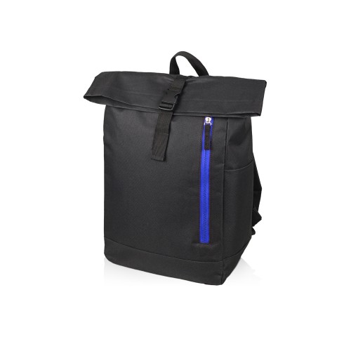 Купить Рюкзак Hisack, черный/синий с нанесением логотипа