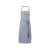 Купить Pheebs 200 g/m2 recycled cotton apron, синий с нанесением логотипа