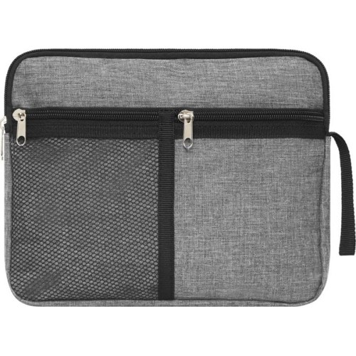 Купить Косметичка- несессер для туалетных принадлежностей Hoss, heather medium grey с нанесением логотипа