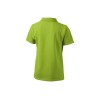 Купить Рубашка поло First детская, зеленое яблоко с нанесением логотипа