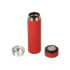Купить Вакуумный термос Vacuum Flask C1, soft touch, 420мл, красный с нанесением логотипа