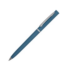 Ручка пластиковая шариковая Navi soft-touch, цвет морской волны