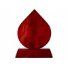 Купить Плакетка Капля, красное дерево с нанесением логотипа
