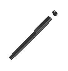 Капиллярная ручка в корпусе из переработанного материала rPET RECYCLED PET PEN PRO FL, черный с чечерным