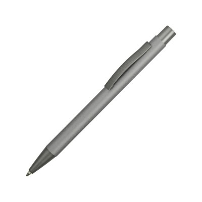 Купить Ручка металлическая soft touch шариковая Tender, серый с нанесением