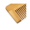 Купить Расческа KURLY бамбуковая, натуральный с нанесением логотипа