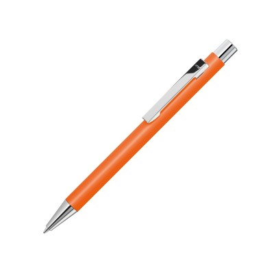 Купить Ручка шариковая металлическая Straight SI, оранжевый с нанесением