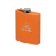 Купить Фляжка 240 мл Remarque soft touch, 304 сталь, оранжевый с нанесением логотипа