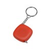 Купить Брелок-рулетка 1м Block, красный с нанесением логотипа