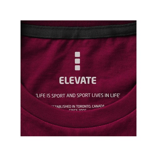 Купить Nanaimo женская футболка с коротким рукавом, бургунди с нанесением логотипа