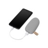 Купить Универсальное зарядное устройство power bank в форме камня. 5200MAH. gray с нанесением логотипа
