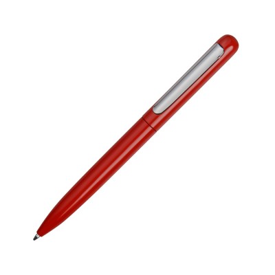 Купить Ручка металлическая шариковая Skate, красный/серебристый с нанесением