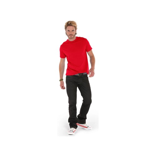 Купить Футболка Heavy Super Club мужская, красный с нанесением логотипа