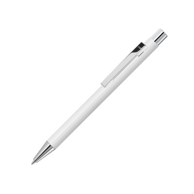 Купить Ручка шариковая металлическая Straight SI, белый с нанесением