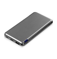 Внешний аккумулятор Forge v.2, металл, 10000mah, серебристый