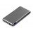 Внешний аккумулятор Forge v.2, металл, 10000mah, серебристый