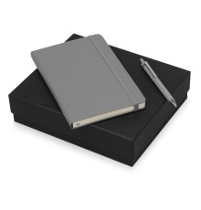 Подарочный набор Moleskine Hemingway с блокнотом А5 и ручкой, серый