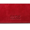 Купить Картхолдер для 6 пластиковых карт с RFID-защитой Fabrizio, красный с нанесением логотипа