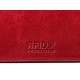 Купить Картхолдер для 6 пластиковых карт с RFID-защитой Fabrizio, красный с нанесением логотипа