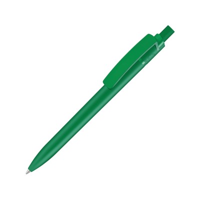 Купить Ручка шариковая пластиковая из RPET RECYCLED PET PEN STEP F, зеленый с нанесением логотипа