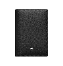 Визитница с угловым отделением Sartorial. Montblanc, черный/индиго