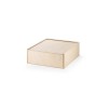 Купить Деревянная коробка BOXIE WOOD L, натуральный светлый с нанесением логотипа
