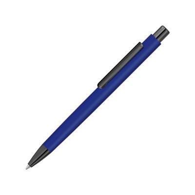 Купить Металлическая шариковая ручка soft touch Ellipse gum, синий с нанесением