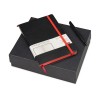 Купить Подарочный набор Bruno Visconti Megapolis Soft: ежедневник А5 недат., ручка шарик., черный/красный с нанесением логотипа