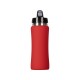Купить Бутылка для воды Bottle C1, сталь, soft touch, 600 мл, красный с нанесением логотипа