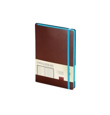 Ежедневник А5 недатированный Megapolis Soft, коричневый