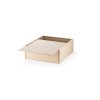 Купить Деревянная коробка BOXIE WOOD L, натуральный светлый с нанесением логотипа