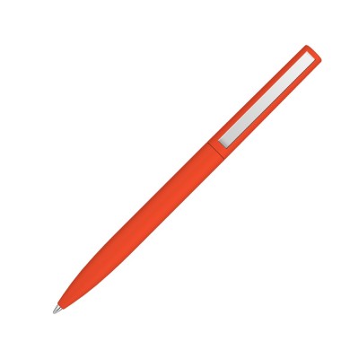 Шариковая ручка  Bright F Gum soft-touch, оранжевый
