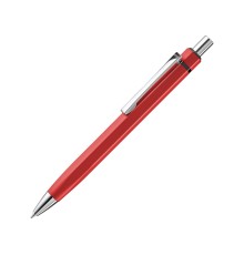 Ручка шариковая шестигранная UMA Six, красный