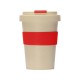 Купить Стакан из пшеничного волокна Flava, красный с нанесением логотипа