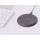 Купить Беспроводное зарядное устройство Rombica NEO Q1 Quick, серый с нанесением логотипа