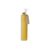 Купить Свеча из вощины 3,5 х 12,5 см с деревянным ярлыком, желтый с нанесением логотипа