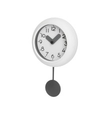 Настенные часы с маятником Pendulum, белый
