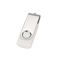 Флеш-карта USB 2.0 2 Gb Квебек, белый