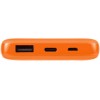 Купить Внешний аккумулятор Powerbank C2, 10000 mAh, оранжевый с нанесением логотипа
