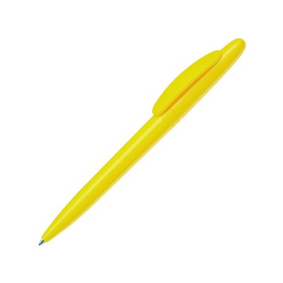 Купить Антибактериальная шариковая ручка Icon green, желтый с нанесением логотипа